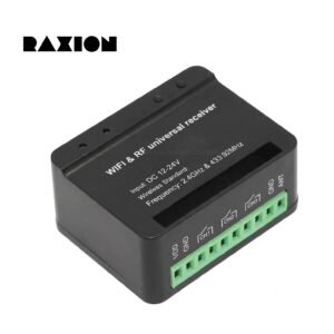 WiFi Receiver – 12-24V DC | 3-Channel Module (Fixed & Rolling Code) – METALIST ATELIER